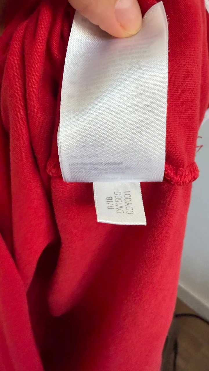 Camiseta Adidas Originals vermelha tamanho P – photo 8